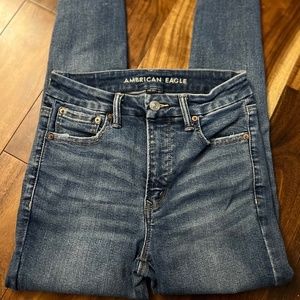 American Eagle High Rise Jeggings, Size 2S